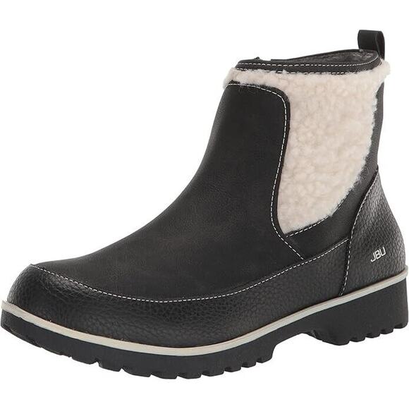 JBU by Jambu Women's Peacock Water Resistant Ankle Boot, Black, 8 - Picture 1 of 6